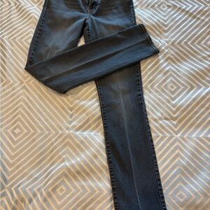 Vintage America Women's Black Straight Leg Jeans